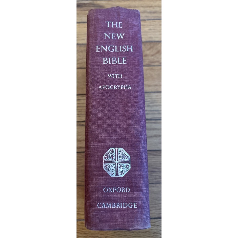 The New English Bible Apocrypha 1970 Oxford Cambridge Christianity Hardcover